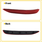 Right Passenger Side Red Rear Bumper Reflector Light for Chevrolet Equinox (2018–2022)