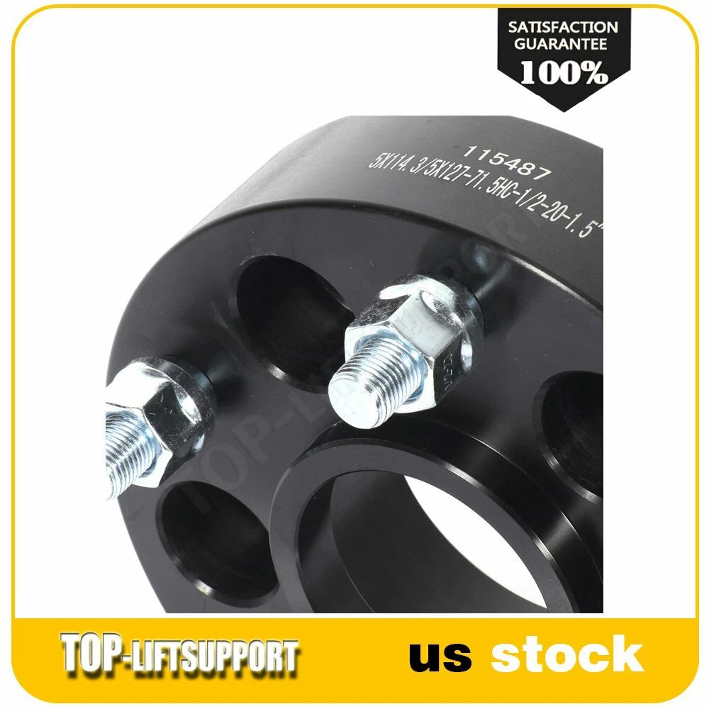 Set of 4 Wheel Adapters for Jeep TJ YJ KK to JK (5x4.5 to 5x5)