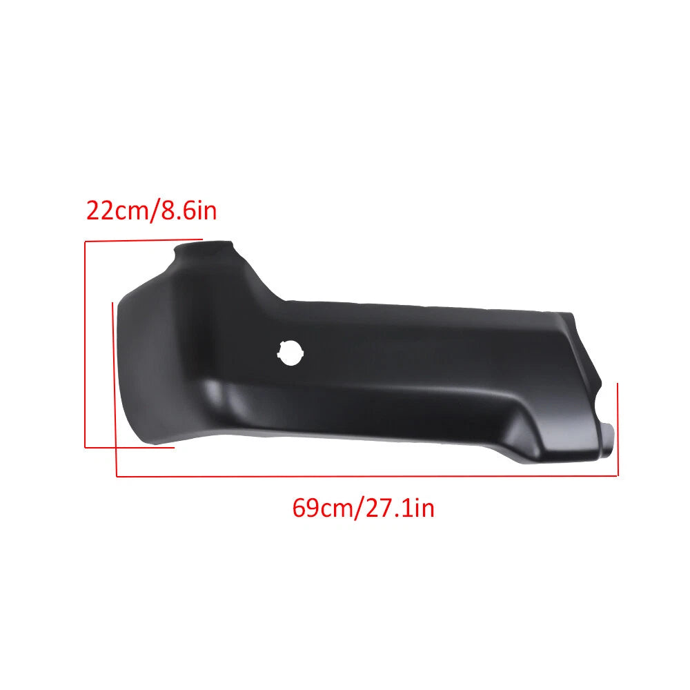 Painted Rear Bumper Face Bar for Ford F250 F350 (2017–2022) w/ Park