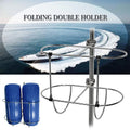 Folding Double Fender Holder for Inflatable Boat (9.5 Inch)