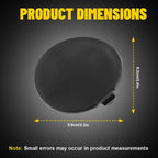 Set of 2 Rear Bumper Tow Hook Cover Caps for Mazda 3 (2014–2018)