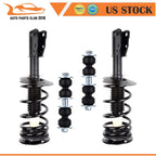 Set of 4 Front Strut Assemblies & Sway Bar Links for Cavalier Sunfire (1999–2005)