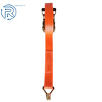 Set of 4 Ratchet Straps 1.5" × 20' 4000 lbs J Hook Heavy Duty Tie Downs