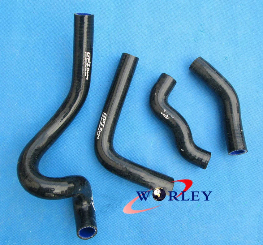 Silicone Radiator Coolant Hose for Kawasaki KLX650 1993-1996 ( Green)