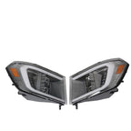 LED Strip Bar Projector Headlights for Dodge Ram 1500 2500 (2009-2018)