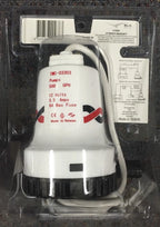 TMC Bilge Pump 500GPH for Marine Boating (12V) BLA 131600
