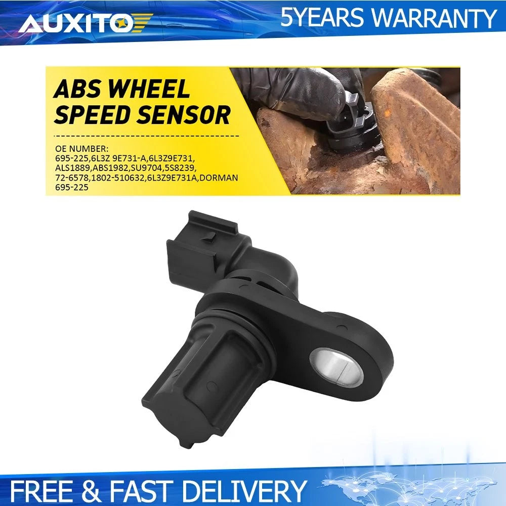 Rear Center ABS Wheel Speed Sensor 6L3Z9E731A for Ford F-150 F-250 F-350 (2004–2012)