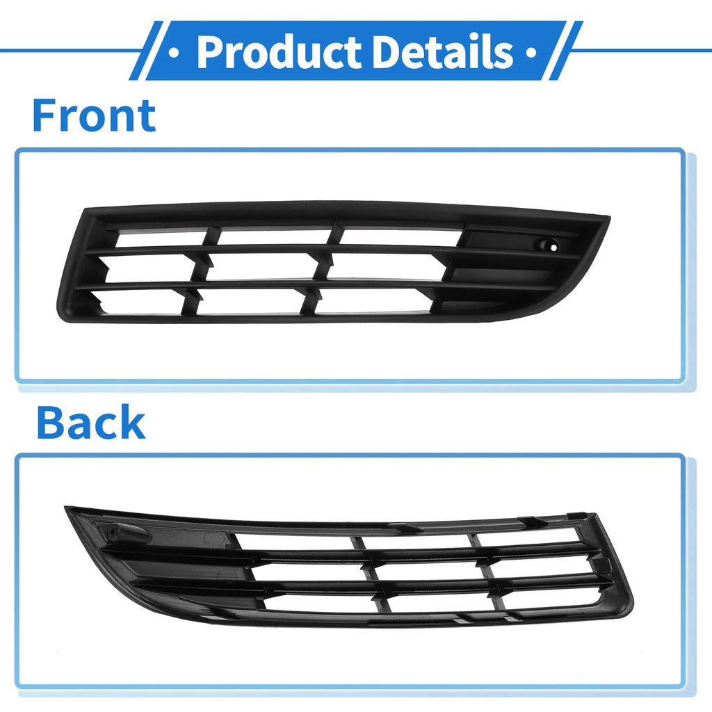 1 Pc Fog Light Grill for Volkswagen Passat (2007–2011) No. 3C0853665