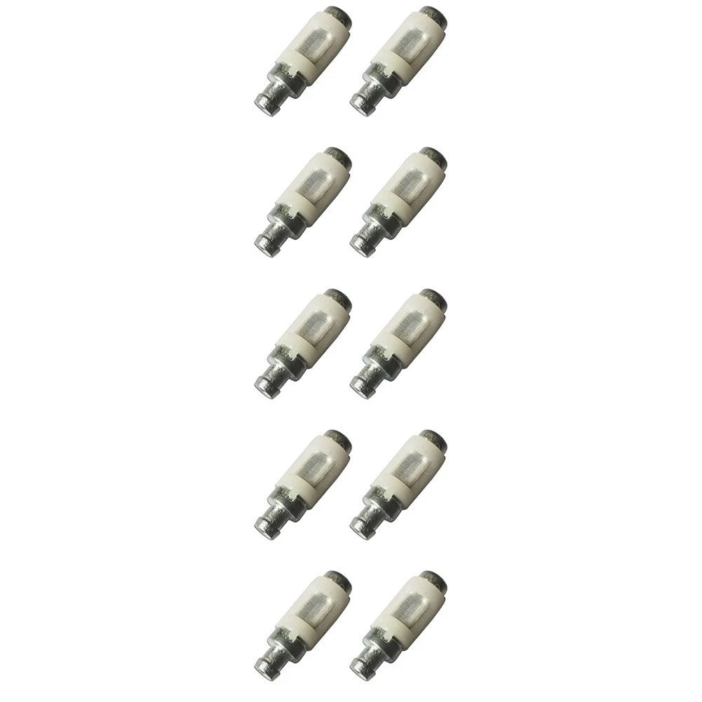 Fuel Filter Set of 10 for Lawn Mower Chainsaw Outdoor Tools