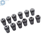 Set of 12 ER16 Spring Collets for CNC Milling Lathe Engraving Machine