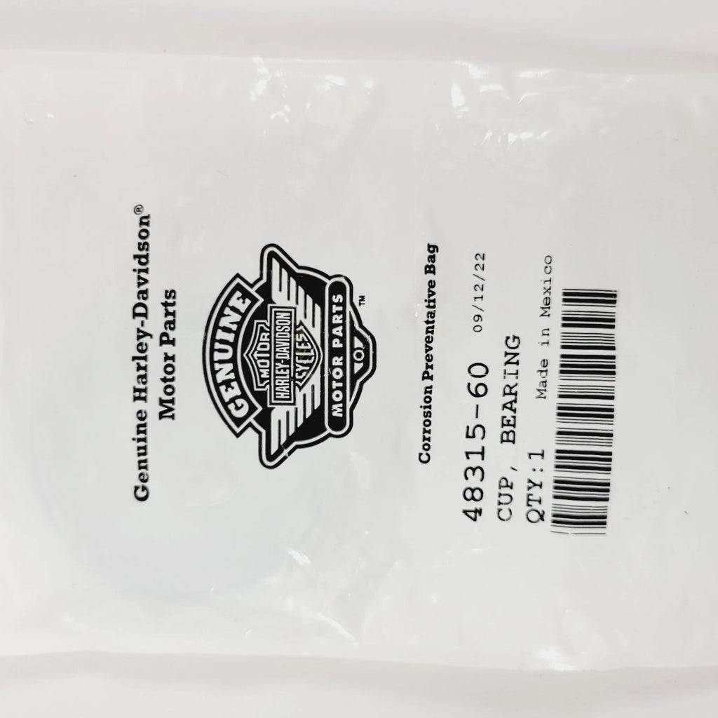 Steering Head Bearing Cup for Harley Davidson Dyna Electra Glide (1960–Present) 48315-60