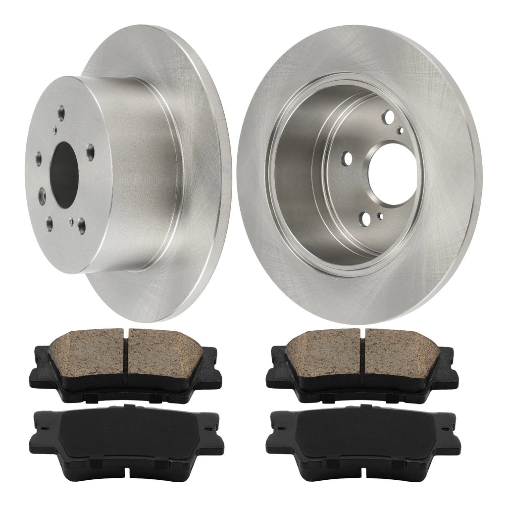 Rear Brake Rotors & Pads for Toyota Camry (2007–2009, 2011) and Lexus ES350 (2007–2012)