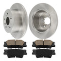 Rear Brake Rotors & Pads for Toyota Camry (2007–2009, 2011) and Lexus ES350 (2007–2012)