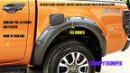 6.5" Bolted Fender Flares for Ford Ranger Ute Wildtrak XLT (2018-2021)