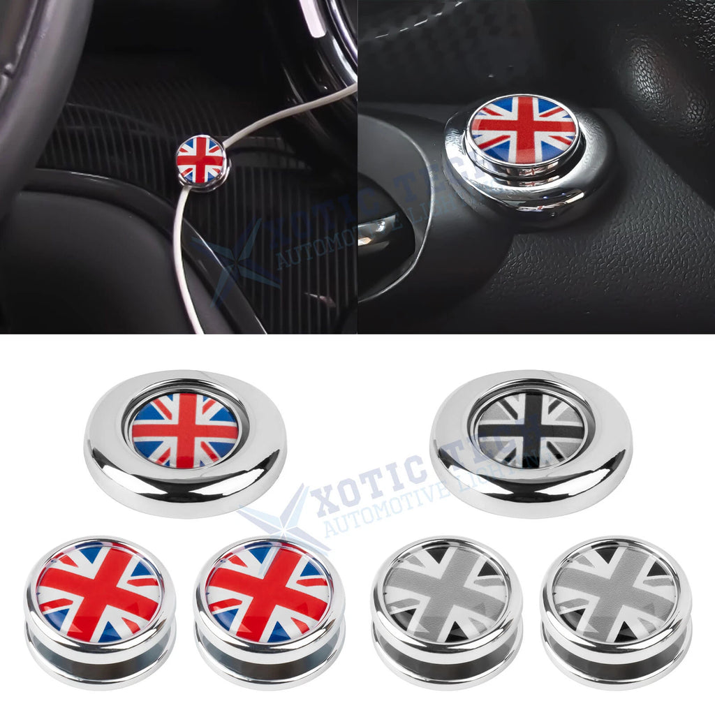 Engine Start Button Cover & Dashboard Hook for Mini Cooper (R55–R61)