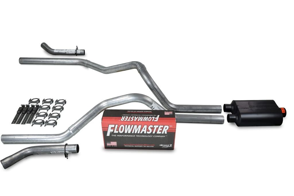Dual Exhaust Kit for Chevy GMC 1500 (1988–1995) - 2.5" Flowmaster Super 40