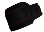 Console Lid Armrest Cover for Porsche 987 (2005–2012) Carbon Fiber Red Stitch