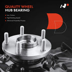 Front Right Steering Knuckle and Hub Bearing for Toyota Camry (1997–2001)