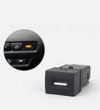USB-A QC3.0 Charger Upgrade Kit for Nissan Sentra Altima Rogue/Juke (2015–2023)