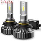 Set of 2 9005 HB3 LED Headlight Bulbs Low Beam 6500K 20000LM