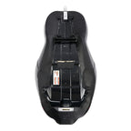 Black Gel Driver Rider Passenger Seat for Harley Street Road Glide (2009-2023)