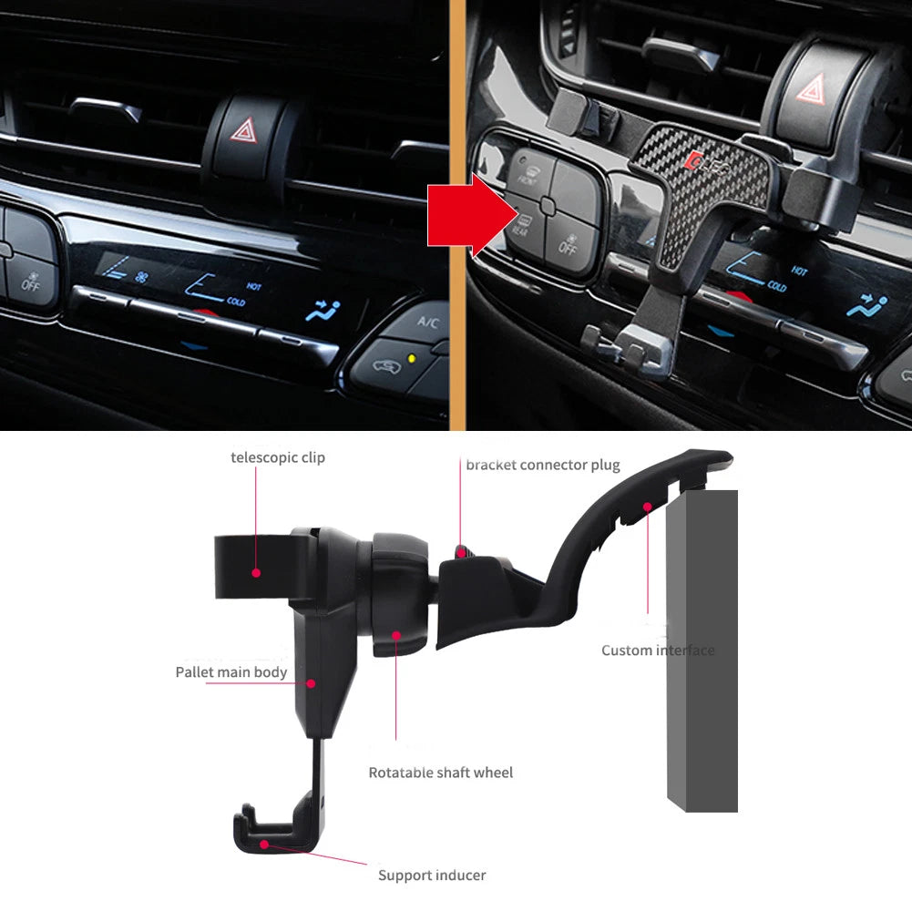 Air Vent Mount for Toyota CHR (2018–2020)