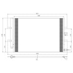 Replacement A/C Condenser w/Receiver/Drier (See compatibility Chart)