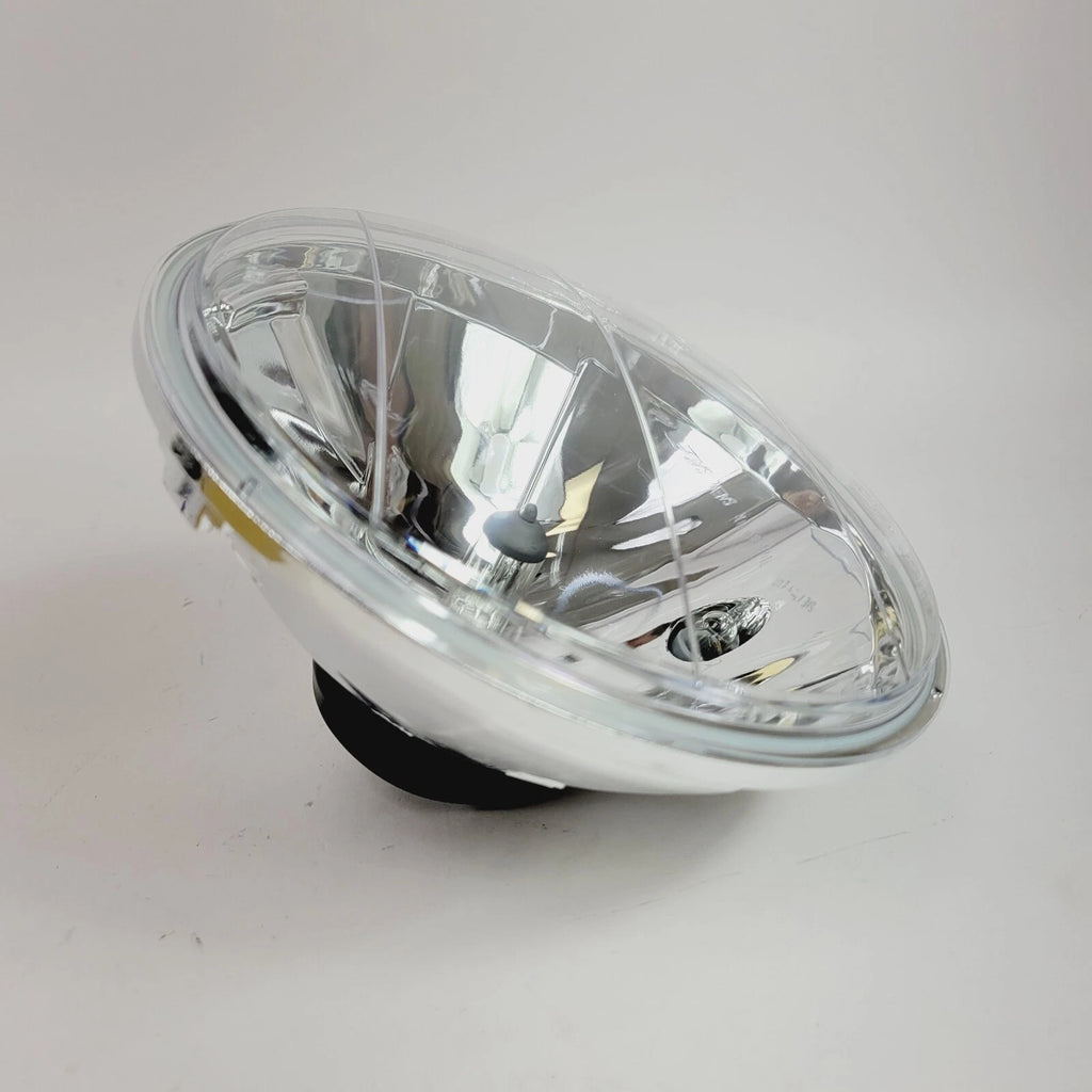 7" Faceted Composite Headlamp Light Unit H4 for Harley (V-Twin 33-0206)