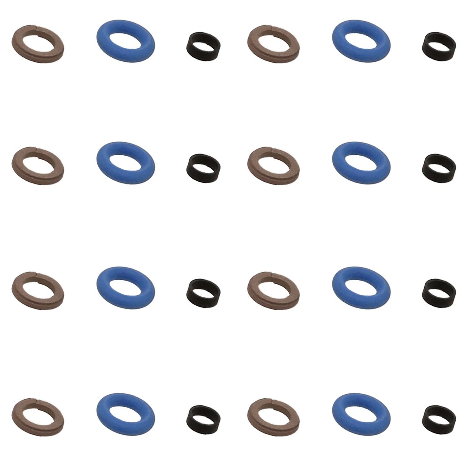 8pc Fuel Injector O-Ring Kit for Audi A8 Quattro R8 RS5 RS7 S7 S8 (2003–2021)