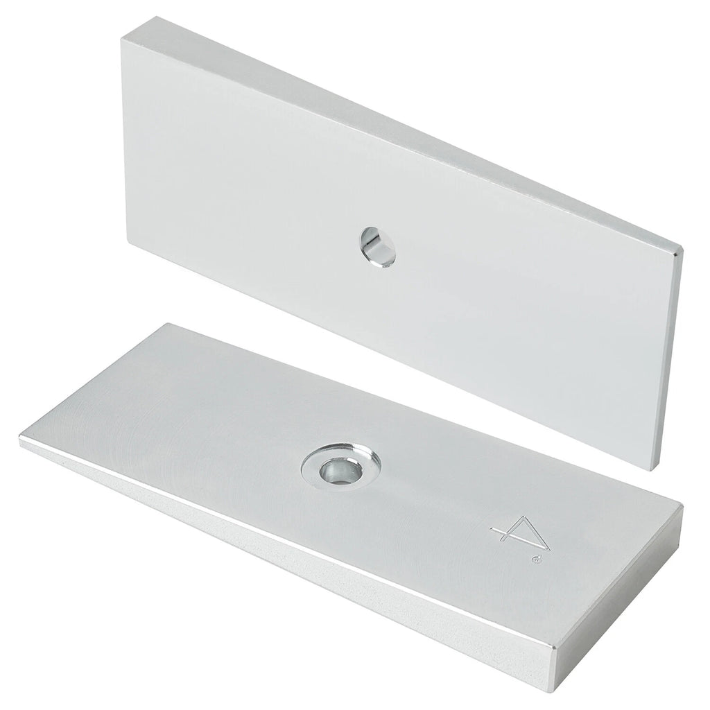 Set of 2 Steel Pinion Angle Shims 2" Wide 4° for Universal Applications