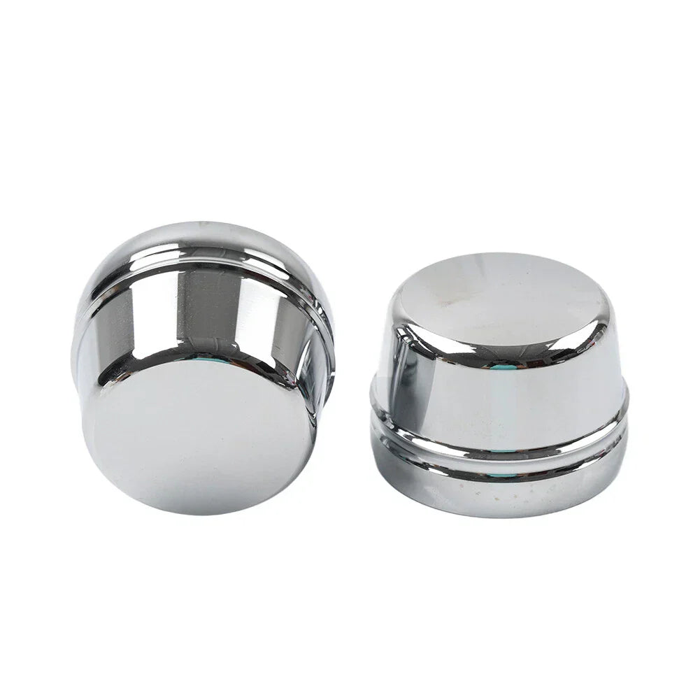 Front Axle Cap Nut Covers for Harley Touring Road King Electra Glide (2000-2007)