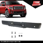Rear Step Bumper for Ford F150 (2009â2014) Black with Sensor Holes