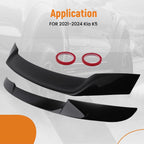 Duckbill Style Wing Spoiler for Kia K5 (2021–2024) Painted Black