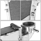 3-Row Aluminum Racing Radiator for Jeep Wrangler JK (2007–2018)