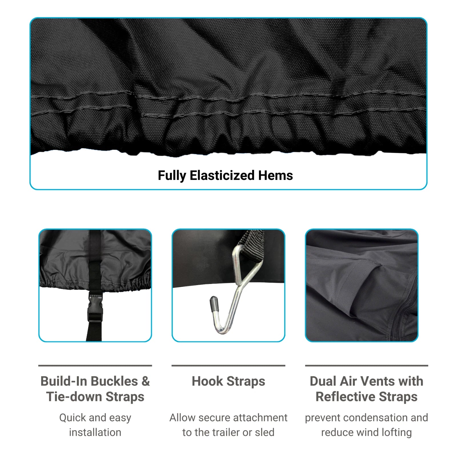 Premium Waterproof Storage Cover for Polaris RMK 500 600 700 800 900