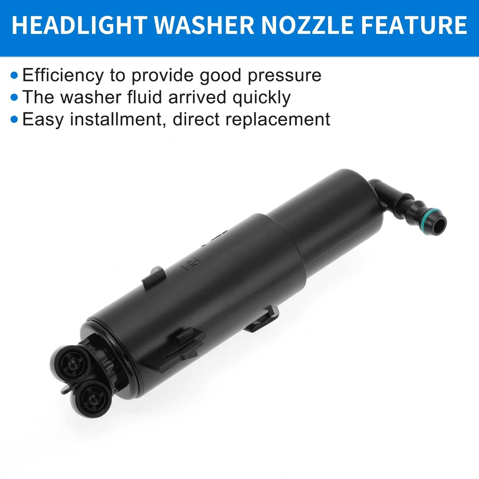 Front Right Headlight Washer Nozzle for Audi A4 (2011–2012) No. 8K0955102
