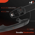 Front Passenger Textured Black Exterior Door Handle for Subaru Legacy (2015–2019)