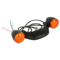 Rear Bullet Turn Signal Light Bar for Harley Street Road Glide FLHX FLTR (2010–2023)