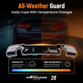 Bumper Sport Diffuser for BMW E90 3 Series M Sport (2005–2011) Black PP