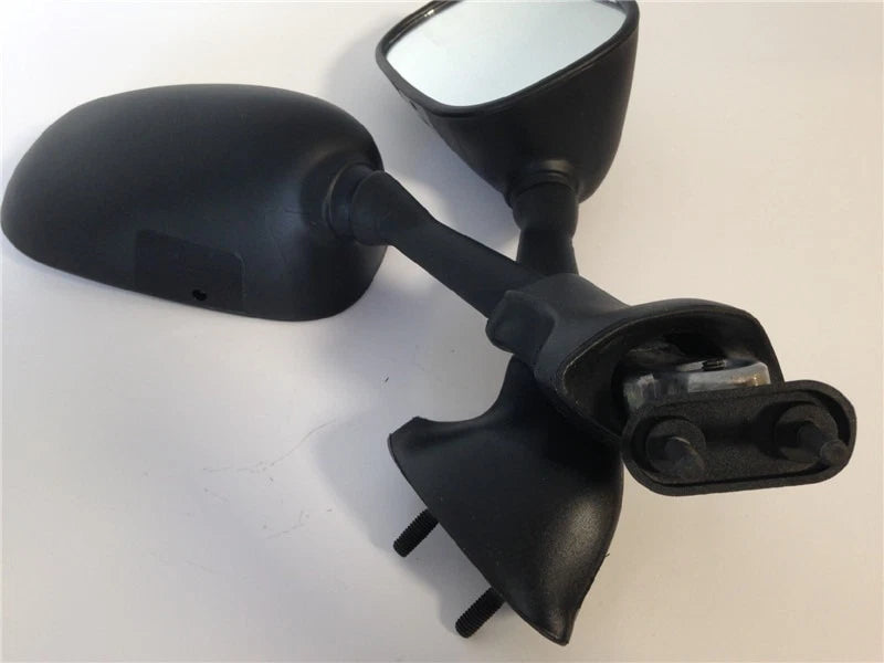 Racing Mirrors for Yamaha FZS600 Fazer (2000–2001) - Black