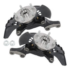 Set of 2 Front Steering Knuckle & Wheel Bearing Hub for Toyota Sienna (2004–2010)