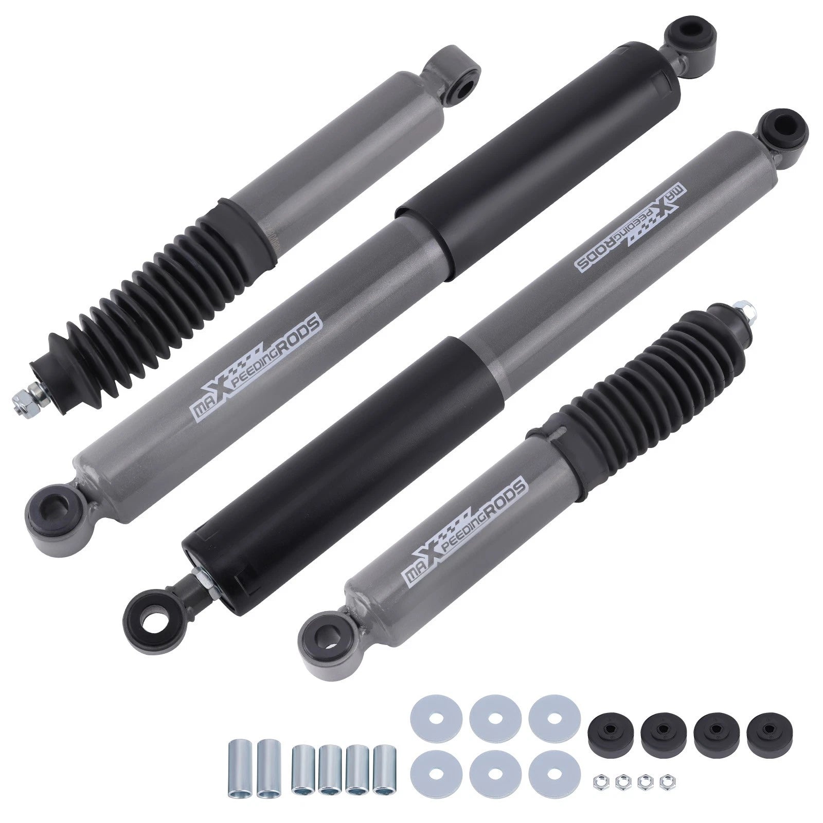 Front + Rear Shock Absorber for Navara D22 4x4 Ute 1997–2016