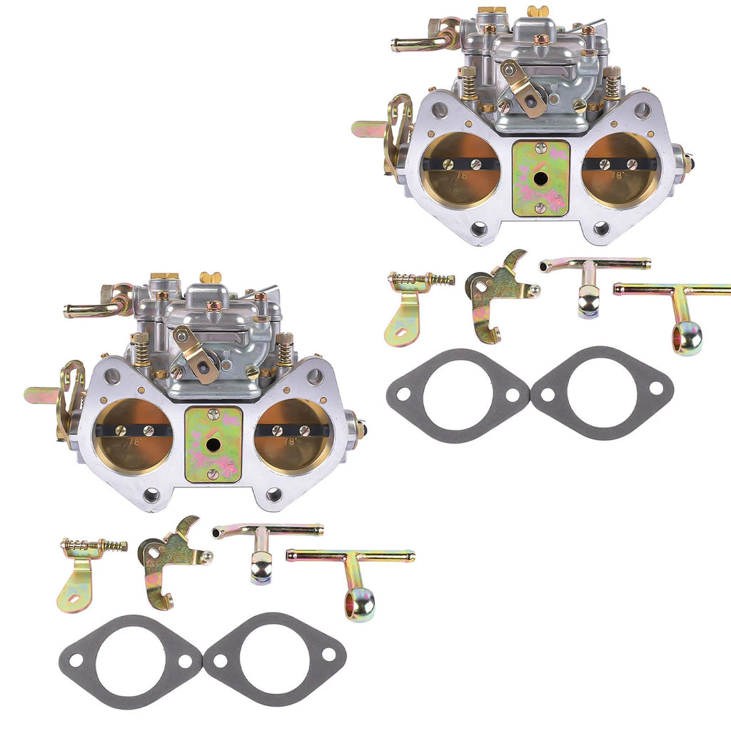 Pair Carburetors for Weber 45 DCOE (V8, 4 Cyl, 6 Cyl)