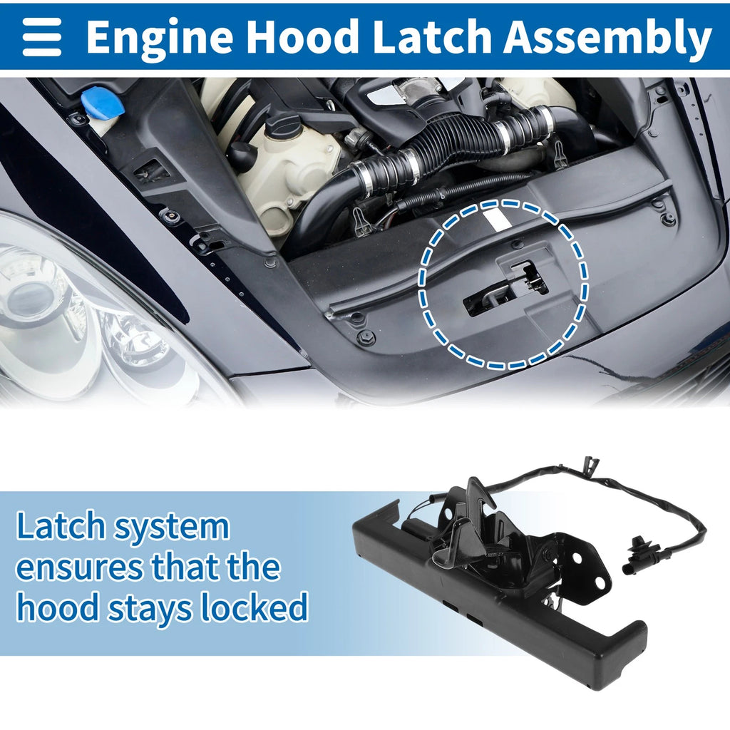 Hood Latch Assembly for Kia Forte (2019–2021) No. 81130M6000