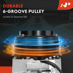 A/C Compressor with Clutch for Mercedes E300 E350 W212 (2012)
