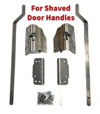 Bolt-In Door Latches Kit for 1947-1951 Chevy 3100 Truck (Shaved)