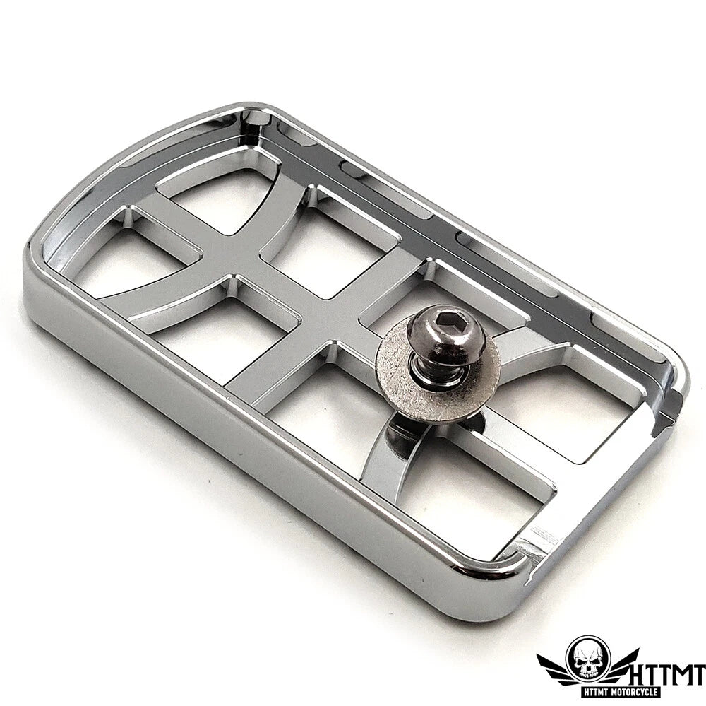 Chrome Brake Pedal Pad for Harley Dyna Softail Touring (2000–2023)