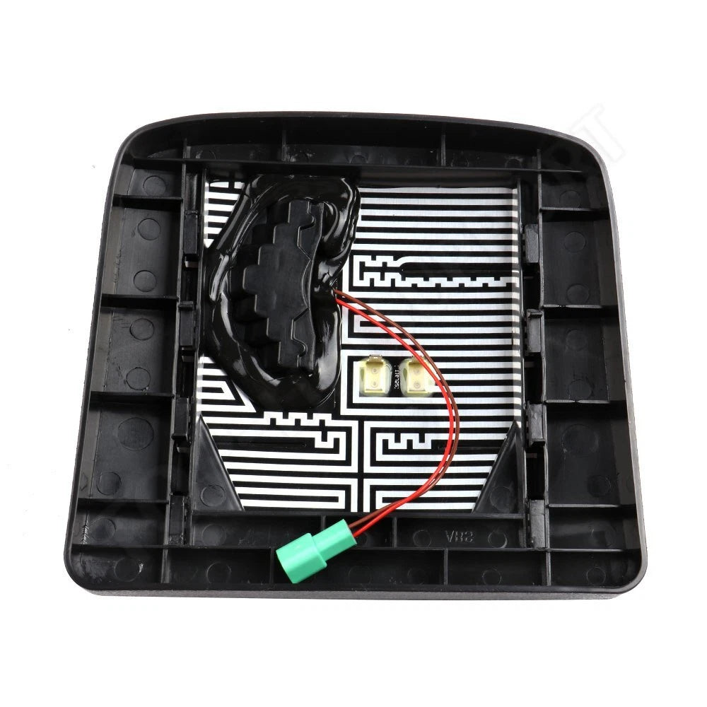 Heated LED Signal Mirror Plate for Volvo VNL (2005–2018)