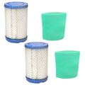 2X Air Filter & Pre-Filter for Briggs and Stratton (Replaces 4243)