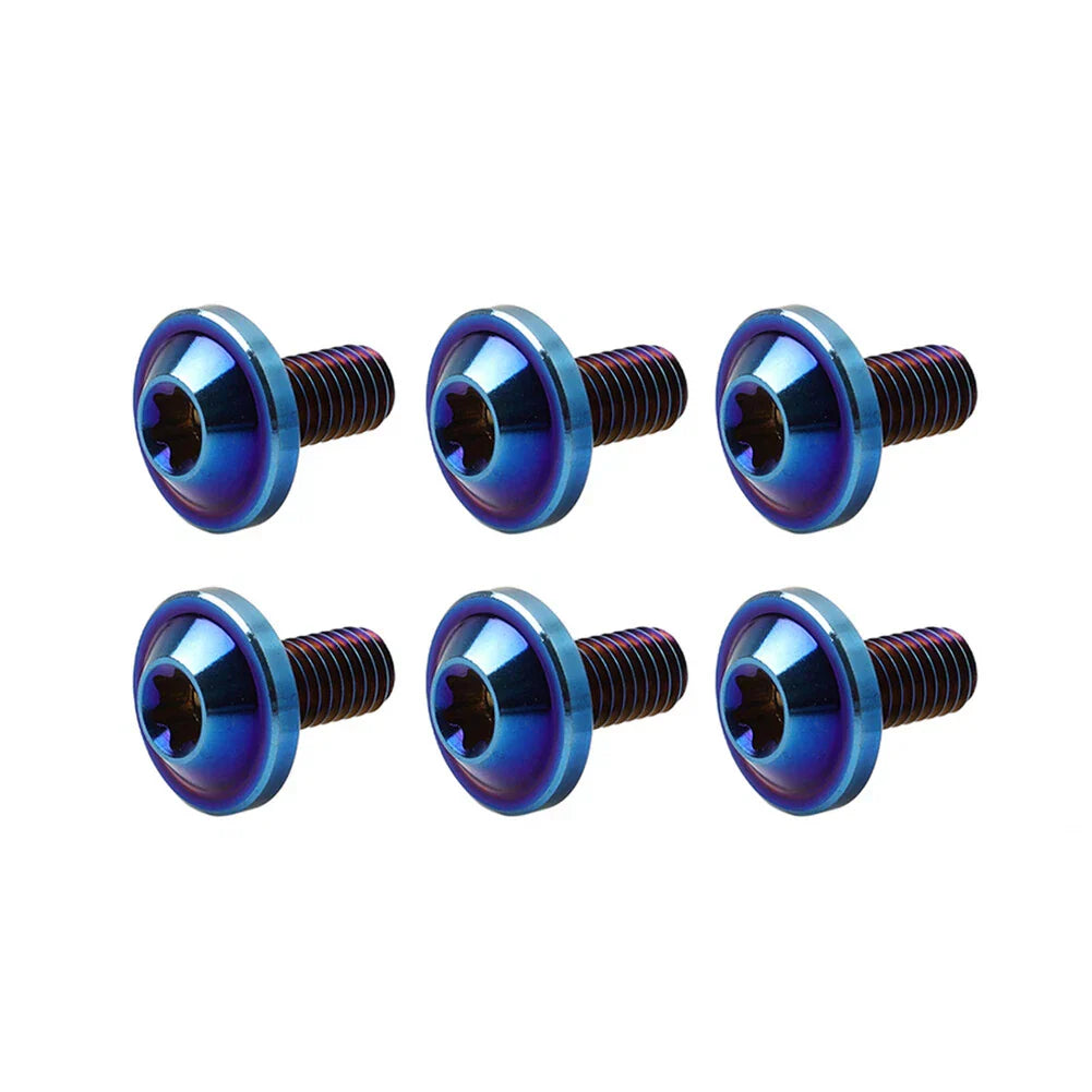6 x M5x25mm Alloy Torx Head Screws for Bike Motorcycle
